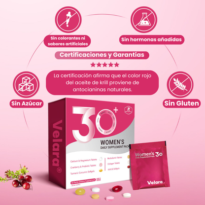Velara® | Multivitamínico Para Mujeres